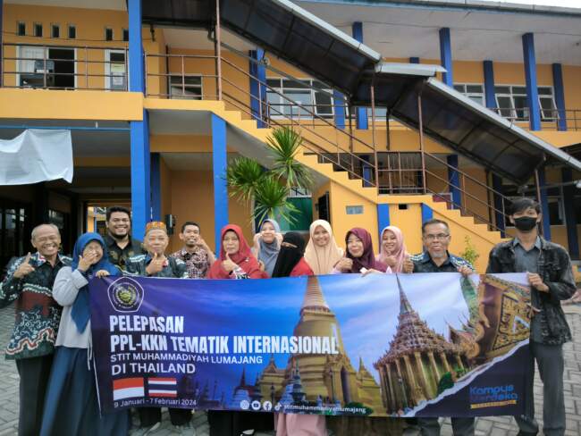 STIT Muhammadiyah Lumajang Buka Pendaftaran KKN PPL Tematik Internasional Indonesia Thailand
